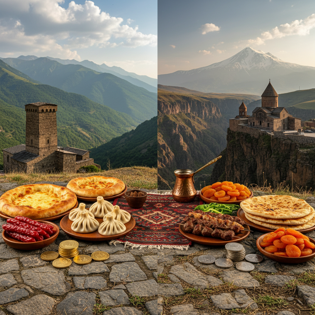 Gruzja i Armenia: koszty podróży, waluty i lokalne smaki z Ac Kęcyn